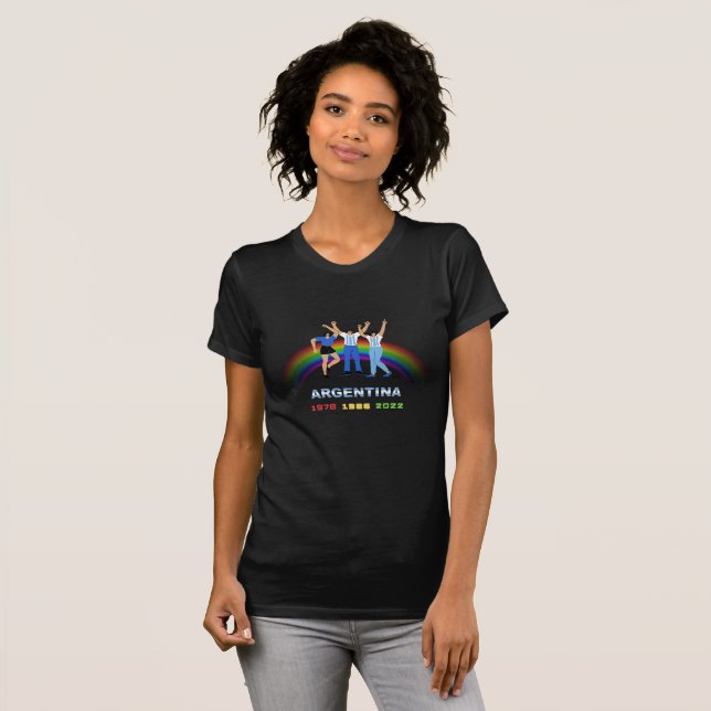 Camiseta Fútbol en Argentina (Anverso completo)