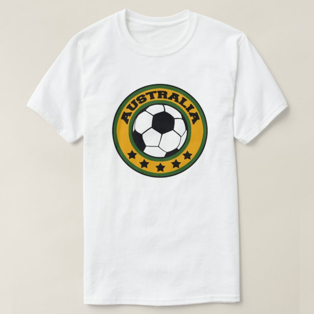 Camiseta Fútbol en Australia (Diseño del anverso)
