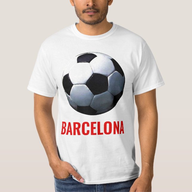 Camiseta Fútbol en Barcelona España (Anverso)