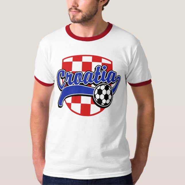 Camiseta Fútbol en Croacia (Anverso)