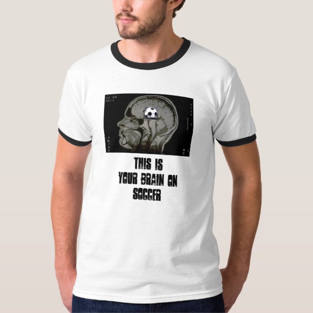 Camiseta Fútbol en el CEREBRO (Anverso)