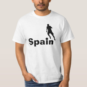 Camiseta Fútbol en España, personalizable