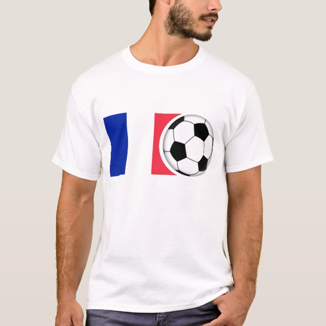 Camiseta Fútbol en Francia (Anverso)