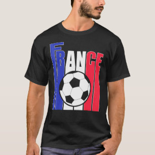 Camiseta Fútbol en Francia - Apoyo a la selección nacional