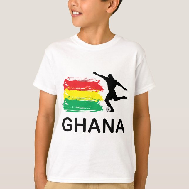 Camiseta Fútbol en Ghana (Anverso)