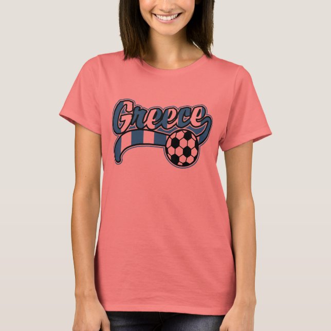 Camiseta Fútbol en Grecia (Anverso)