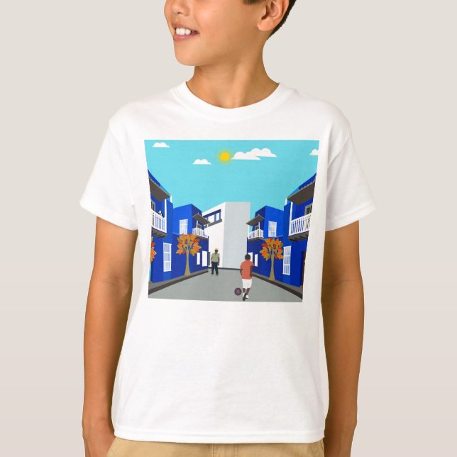 Camiseta Fútbol en la calle (Anverso)