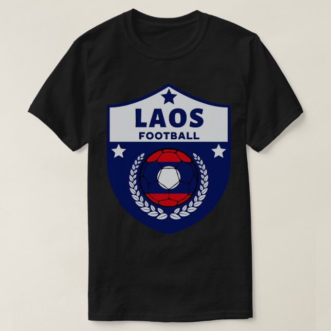 Camiseta Fútbol en Laos (Diseño del anverso)