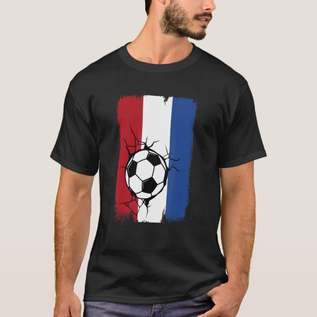 Camiseta Fútbol en los Países Bajos (Anverso)