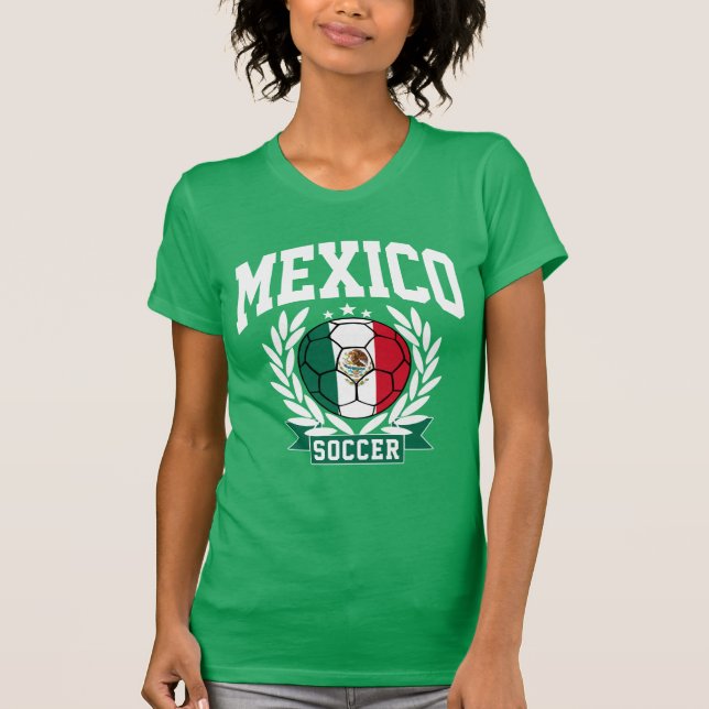 Camiseta Fútbol en México (Anverso)