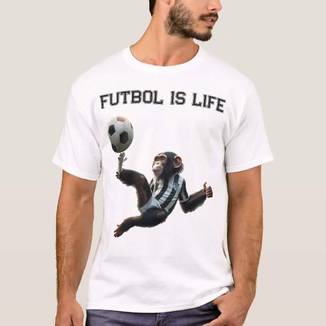 Camiseta "Futbol Es Vida" (Anverso)