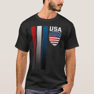 Camiseta Fútbol Estados Unidos Bandera Americana Retro10