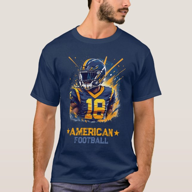 CAMISETA FÚTBOL ESTADOUNIDENSE (Anverso)