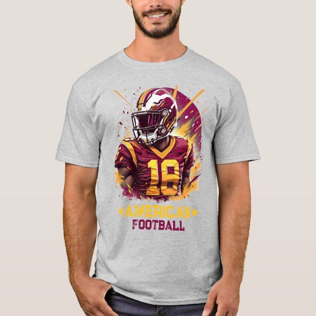 CAMISETA FÚTBOL ESTADOUNIDENSE (Anverso)