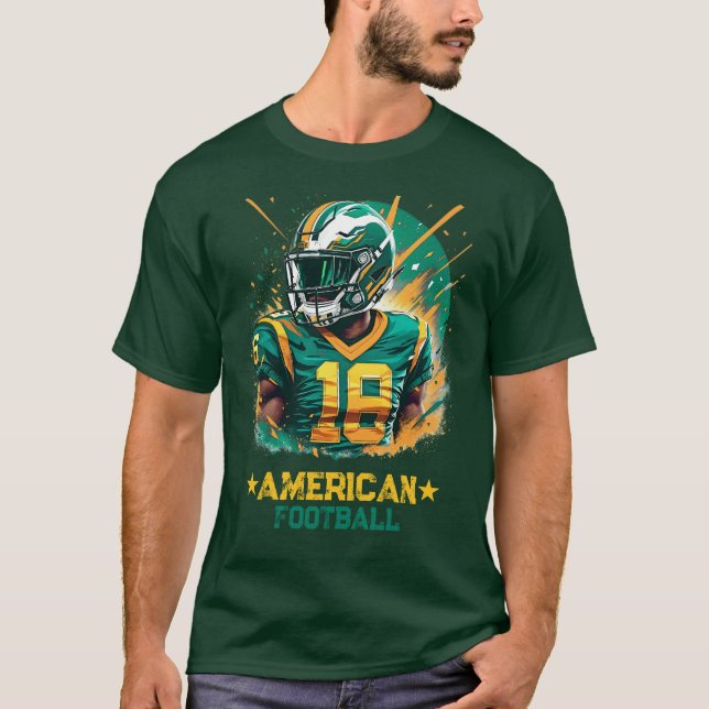 CAMISETA FÚTBOL ESTADOUNIDENSE (Anverso)