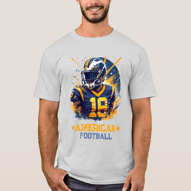 CAMISETA FÚTBOL ESTADOUNIDENSE (Anverso)