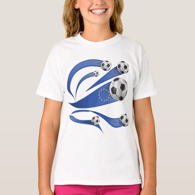 Camiseta Fútbol europeo (Anverso)