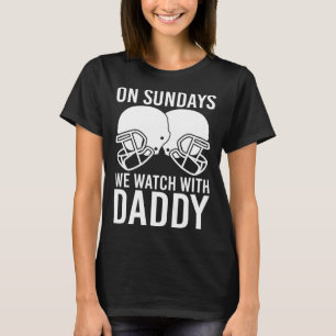 Camiseta Fútbol Familiar Gracioso Los Domingos Que Vemos Co