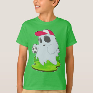 Camiseta Fútbol Fantasma Halloween