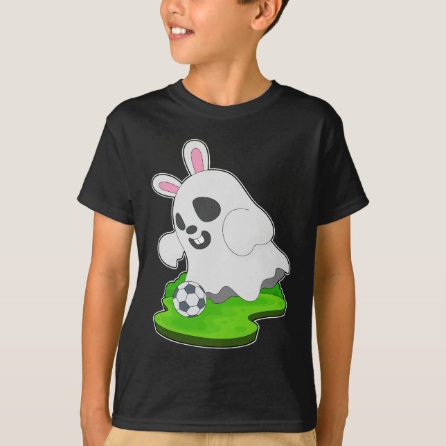 Camiseta Fútbol Fantasma Halloween (Anverso)