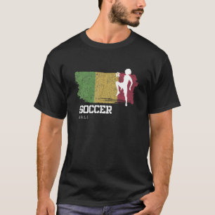 Camiseta Fútbol femenino bandera de Mali Chicas