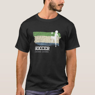 Camiseta Fútbol femenino bandera de Sierra Leona