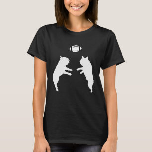 Camiseta Fútbol francés Bulldog francés cachorro jugando a 