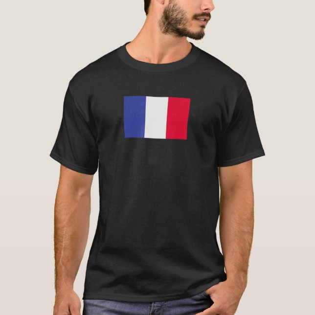Camiseta Fútbol Francia Bandera 1 (Anverso)