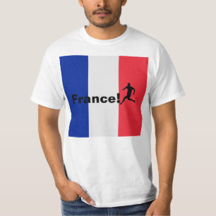 Camiseta Fútbol Francia, personalizable
