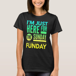 Camiseta Fútbol Funday Funday Funny Sunday Football Sports_