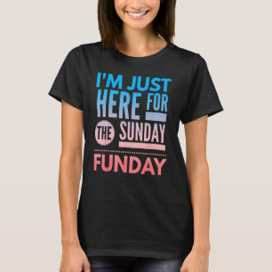 Camiseta Fútbol Funday Funday Funny Sunday Football Sports_