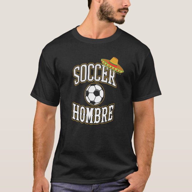 Camiseta Futbol Futbol Fútbol Sombrero Hombre México (Anverso)