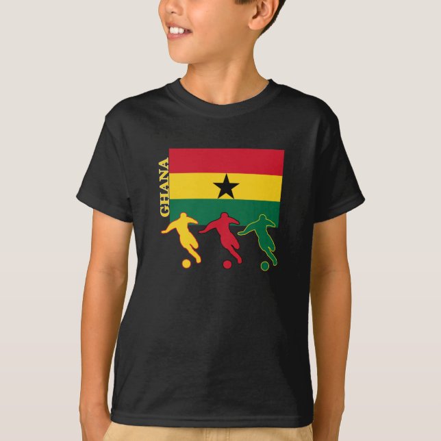Camiseta Fútbol Ghana (Anverso)