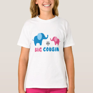 Camiseta Fútbol grande del elefante del primo