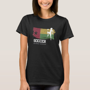 Camiseta Fútbol Guinea Bissau Bandera Fútbol Futbol femenin