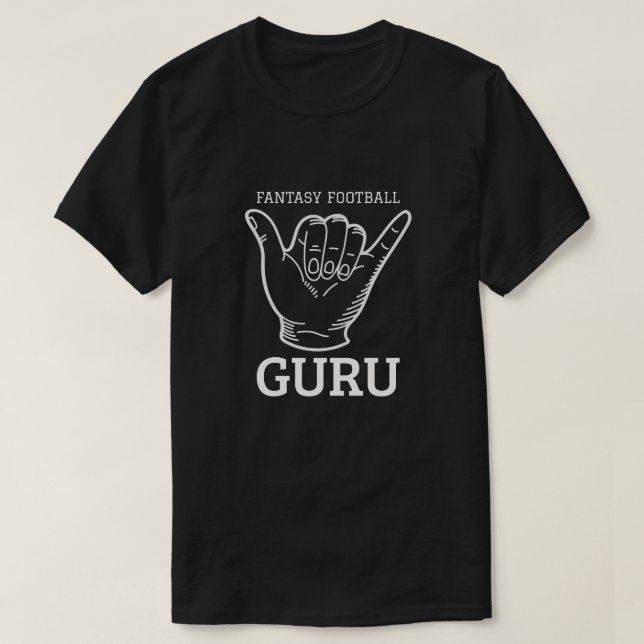 Camiseta Fútbol Guru de la fantasía (Diseño del anverso)