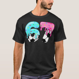Camiseta Fútbol Helado Goteo 67 Manos Deportes Seis Siete