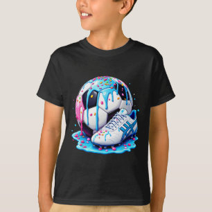 Camiseta Fútbol Helado Purpurina Tema Juventud Respeta El