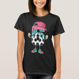 Camiseta Fútbol helado que gotea de 6 años de edad juventud