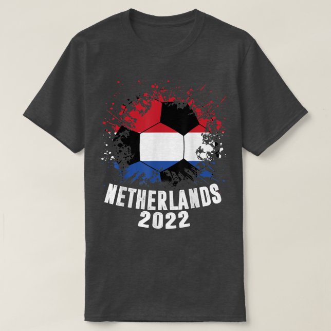 Camiseta Fútbol Holandés 2022  (Diseño del anverso)