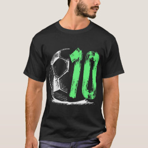 Camiseta Fútbol infantil fiesta de cumpleaños de niños de 1