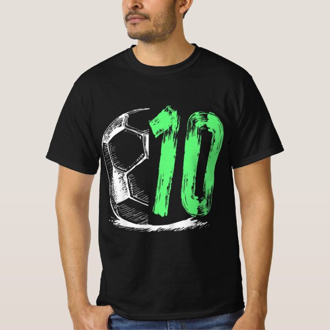 Camiseta Fútbol infantil fiesta de cumpleaños de niños de 1 (Anverso)