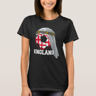 Camiseta Fútbol INGLATERRA 2022: Bandera alegre pelota árab