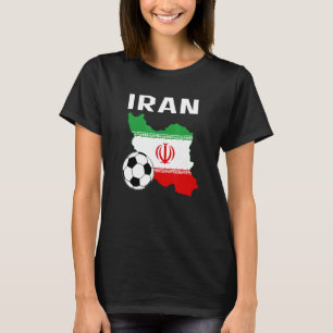 Camiseta Fútbol Irán Hombres Mujeres Boy Chica