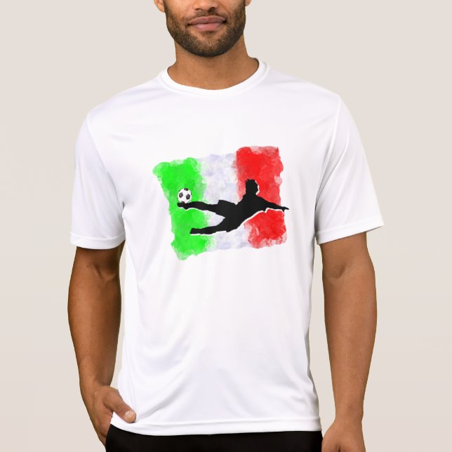 Camiseta Fútbol-Italia (Anverso)