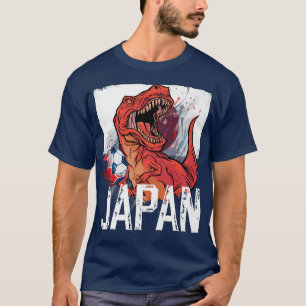 Camiseta Fútbol japonés para reanimar la bandera de Japón