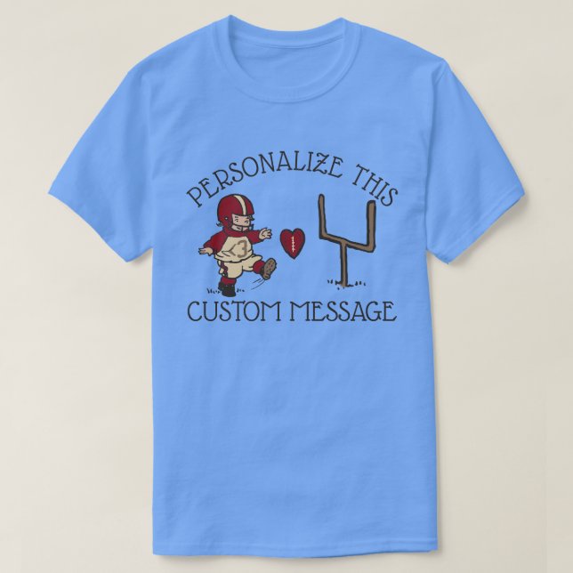 Camiseta Fútbol Kick Heart (Diseño del anverso)
