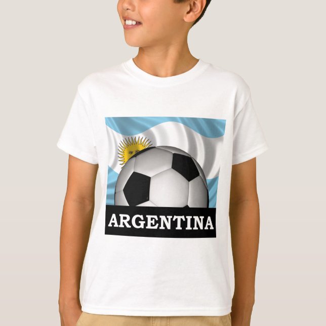 Camiseta Fútbol la Argentina (Anverso)