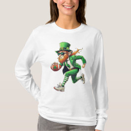 Camiseta Fútbol Leprechaun St Patrick's Day Sports Love