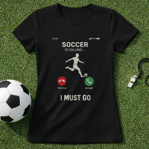 Camiseta Fútbol Llamando Día de Juego